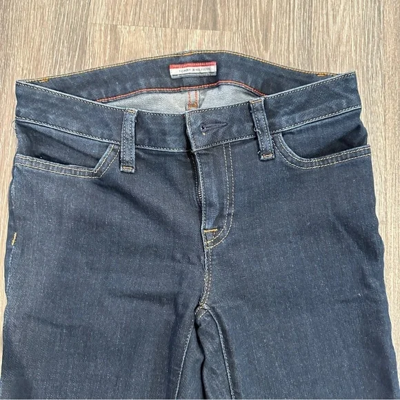 Tommy Hilfiger Women’s Skinny Dark Blue Ankle Jeans sz US 2 - Picture 3 of 5